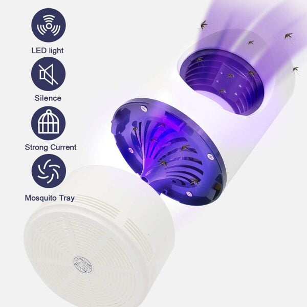 Electronic Mosquito Killer – Uv Led Mosquito Trap Lamp(big Size) My Store 